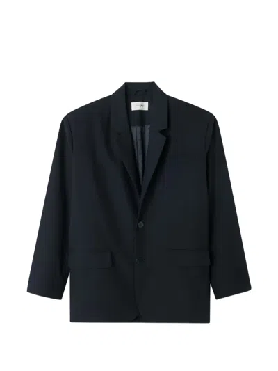 American Vintage Ayany Oversized Blazer In Blue