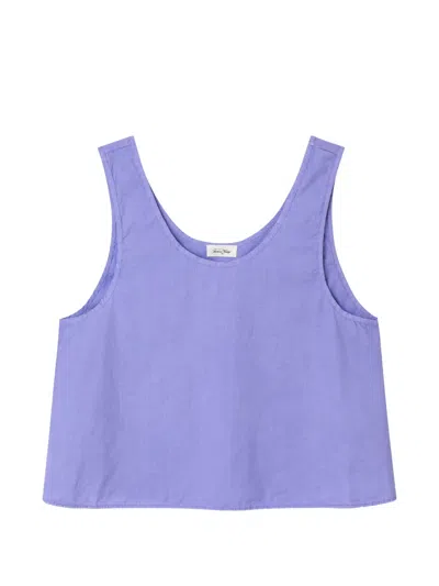 American Vintage Bailow A-line Tank Top In Purple