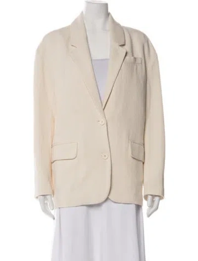 Pre-owned American Vintage Blazer In Neutrals