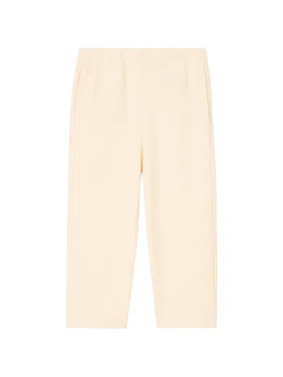 American Vintage Kids' Bobypark Elasticated Trousers In Neutral