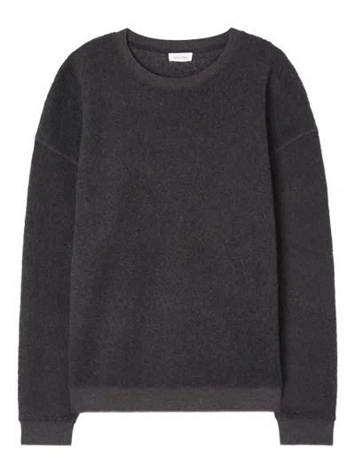 American Vintage Bobypark Long-sleeve Sweatshirt In Gray