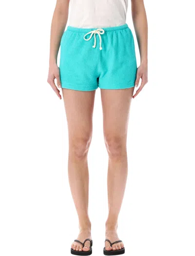 American Vintage Bobypark Shorts In Blue