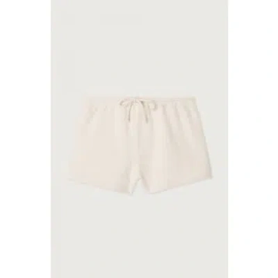 American Vintage Bobypark Shorts In Ecru In Neutral