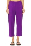 American Vintage Bobypark Sweatpant In Purple