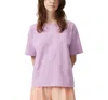 American Vintage Fizvalley T-shirt In Parme