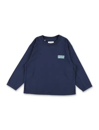 American Vintage T Shirts And Polos In Blue