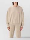 American Vintage Casual Crewneck Top For Everyday Wear In Neutral