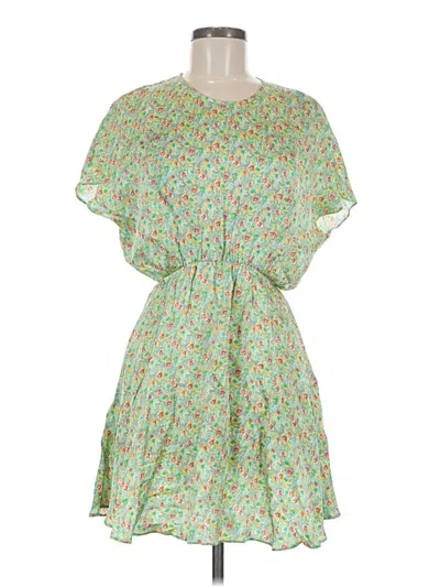 Pre-owned American Vintage Casual Dress In Green