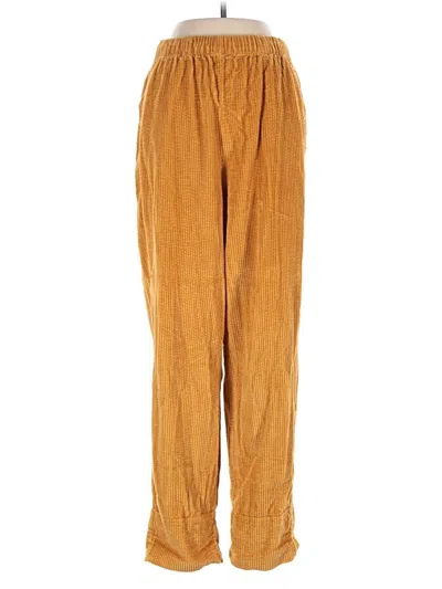 Pre-owned American Vintage Casual Pants In Gold