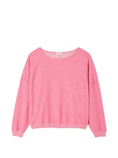 American Vintage Cluway Sweatshirt In Pink