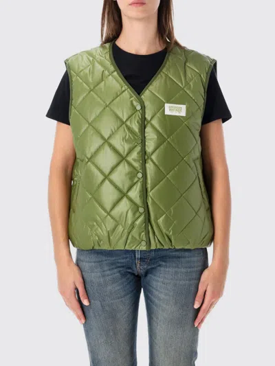 American Vintage Coat Woman Color Military In Green