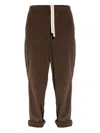 American Vintage Corduroy Drawstring Trousers In Brown