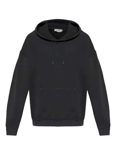 American Vintage Cotton Hoodie In Black