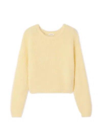 American Vintage Crew-neck Sweater In Yellow