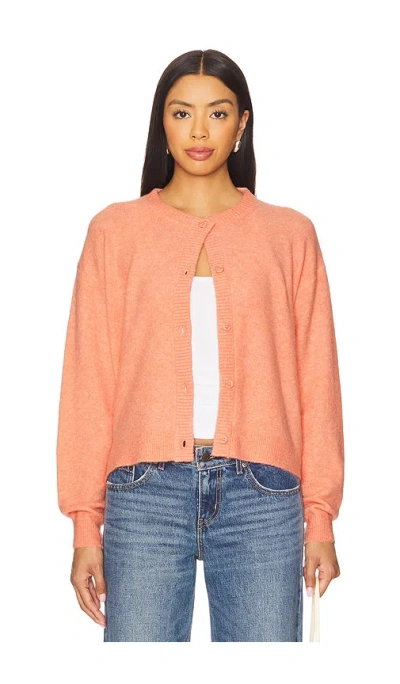 American Vintage Damsville Cardigan In Pink