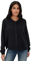 American Vintage Damsville Cardigan Noir Noir In Black