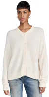 American Vintage Vitow Cardigan White In Pannacotta Chine