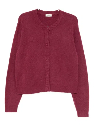 American Vintage Damsville Cardigan In Pink
