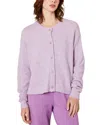 American Vintage Damsville Crewneck Cardigan Sweater In Glycine