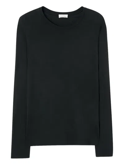 American Vintage Decatur Long-sleeve T-shirt In Black