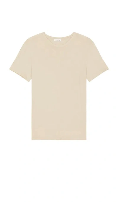 American Vintage Decatur Tee In Beige