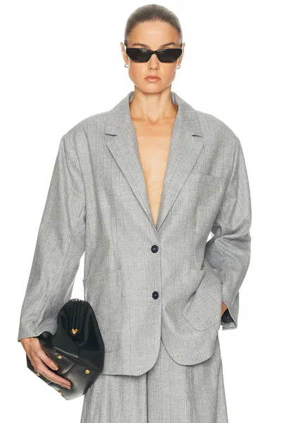 American Vintage Dirow Blazer In Gray