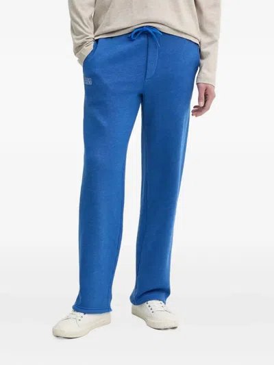 American Vintage Doven Drawstring-cuffed Trousers In Blue