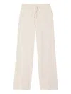 American Vintage Drawstring Sweat Pants In Neutral