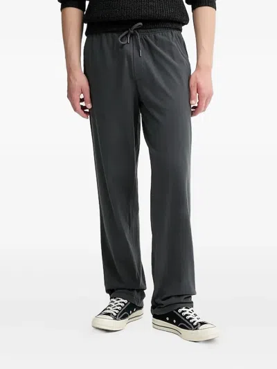 American Vintage Drawstring Track Pants In Black