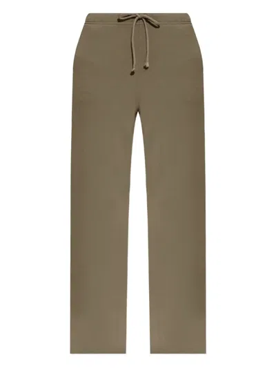 American Vintage Drawstring Track Pants In Brown