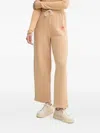 American Vintage Drawstring-waist Sweatpants In Neutral