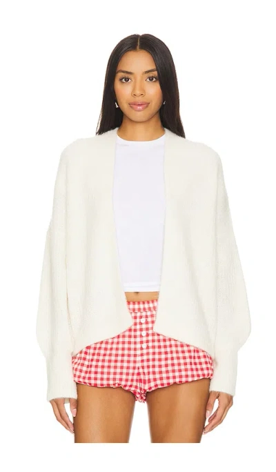 American Vintage East Cardigan In Nacre Chine