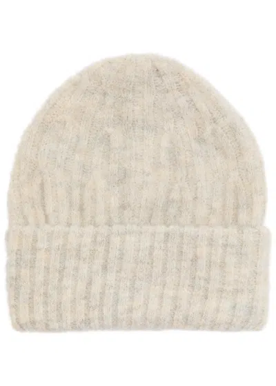 American Vintage East Knit Beanie In Grey