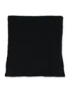 American Vintage Rectangular Soft Texture Scarf In Black