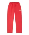 American Vintage Elastic Waist Sweatpants In Red