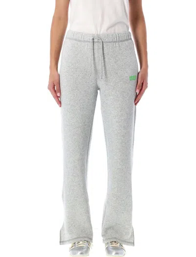 American Vintage Evona Straight Joggers In Gray