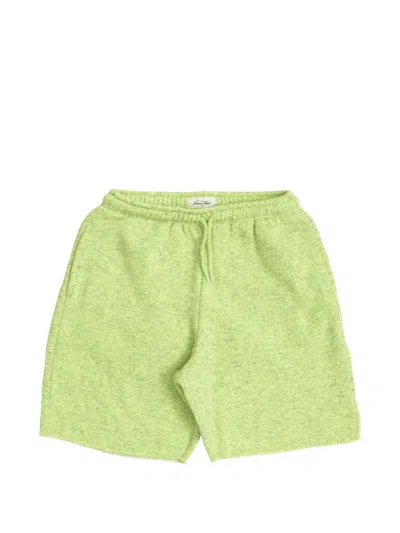 American Vintage Kids' Evona Track Shorts In Green