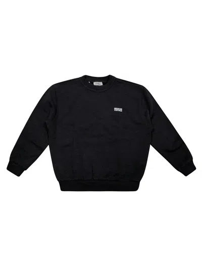 American Vintage Felpa Girocollo In Gray