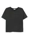 American Vintage Fizvalley Cotton T-shirt In Black