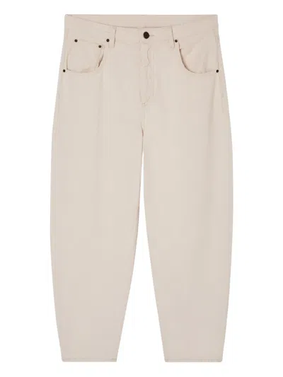 American Vintage Five-pocket Carrot Jeans In White