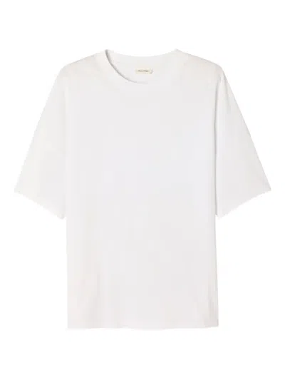 American Vintage Fizvalley Short-sleeved T-shirt In White