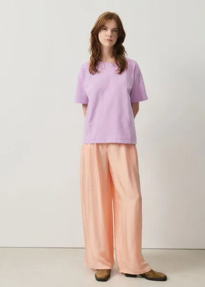 American Vintage Fizvalley T-shirt In Parme
