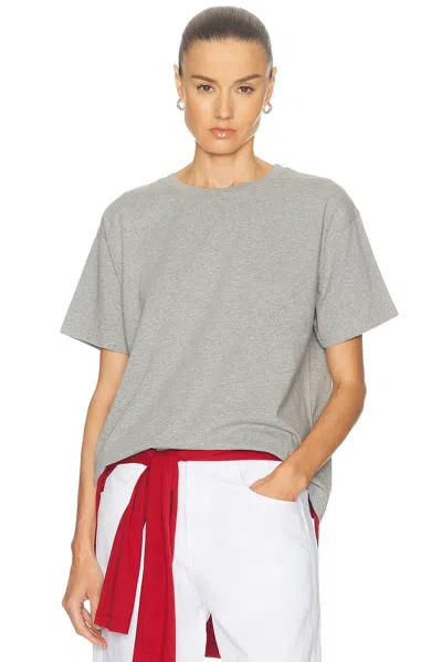 American Vintage Fizvalley T-shirt In Gray