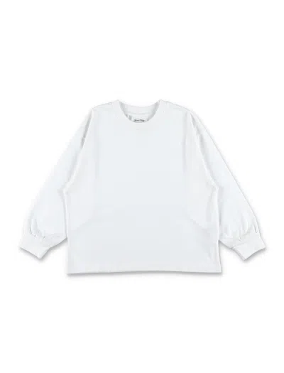 American Vintage Fizvalley White Long-sleeve Kids T-shirt