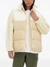 American Vintage Fleece Zip-up Jacket In Neutral