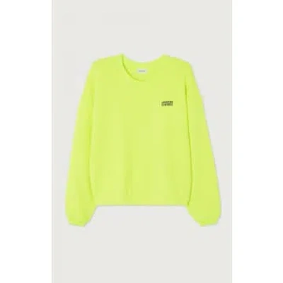 American Vintage Fluorescent Yellow Izubird Sweatshirt