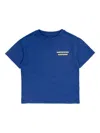 American Vintage Football-print T-shirt In Blue