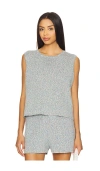 American Vintage Frymow Tank In Gray