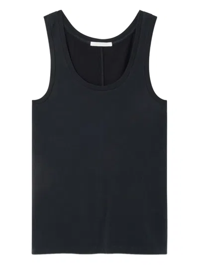 American Vintage Gamipy Scoop-neck Tank Top In Black