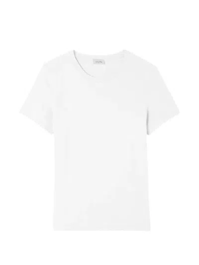 American Vintage Gamipy Short-sleeved T-shirt In White